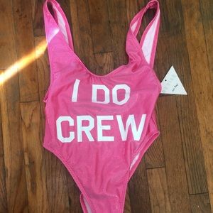 Dippin Daisy’s I DO CREW one piece